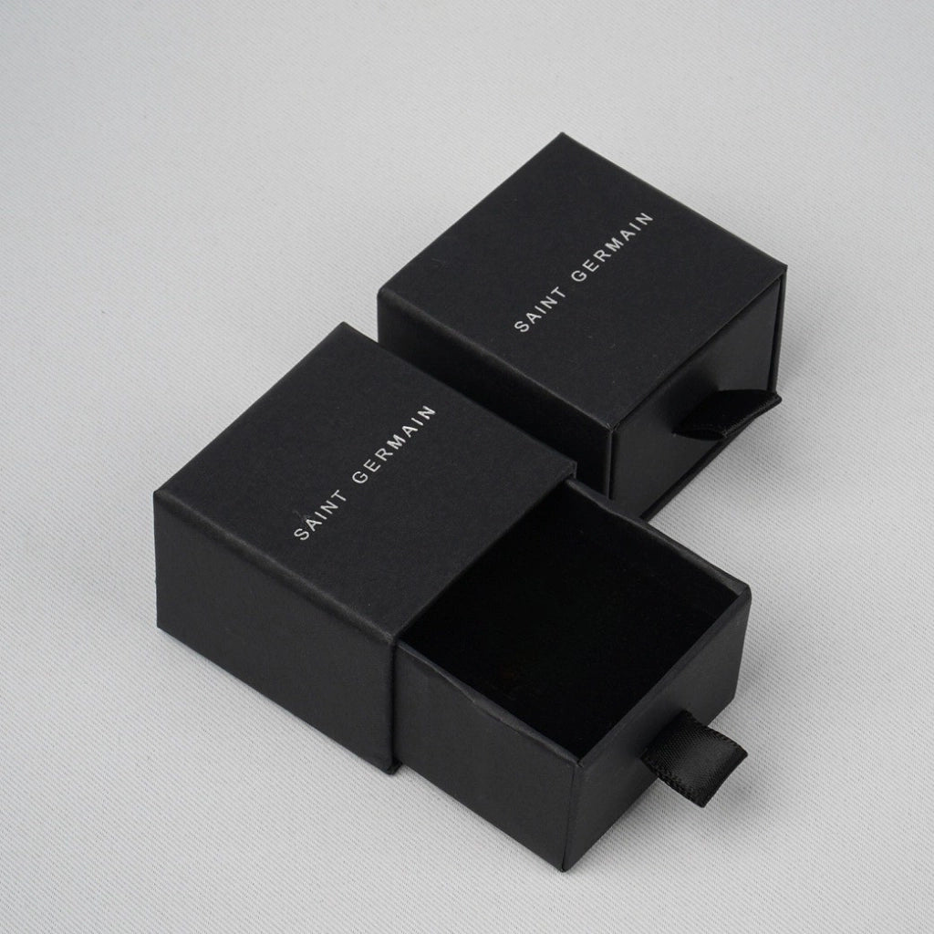 Men’s Polished Silver Rectangular Ring