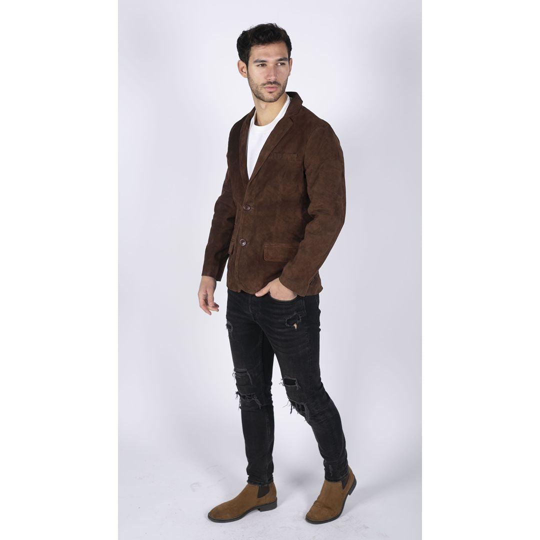 Men’s Genuine Suede Blazer