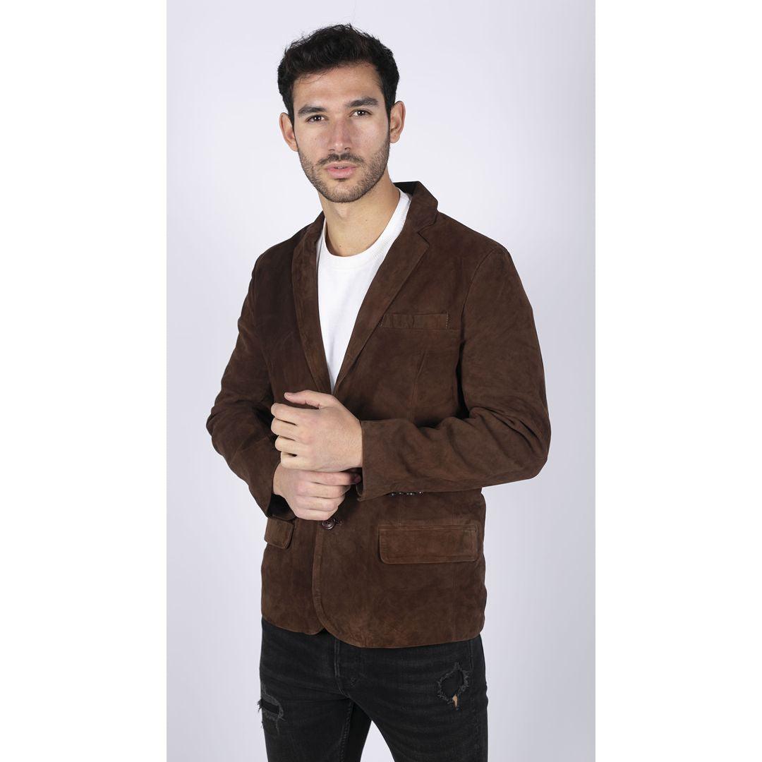 Men’s Genuine Suede Blazer