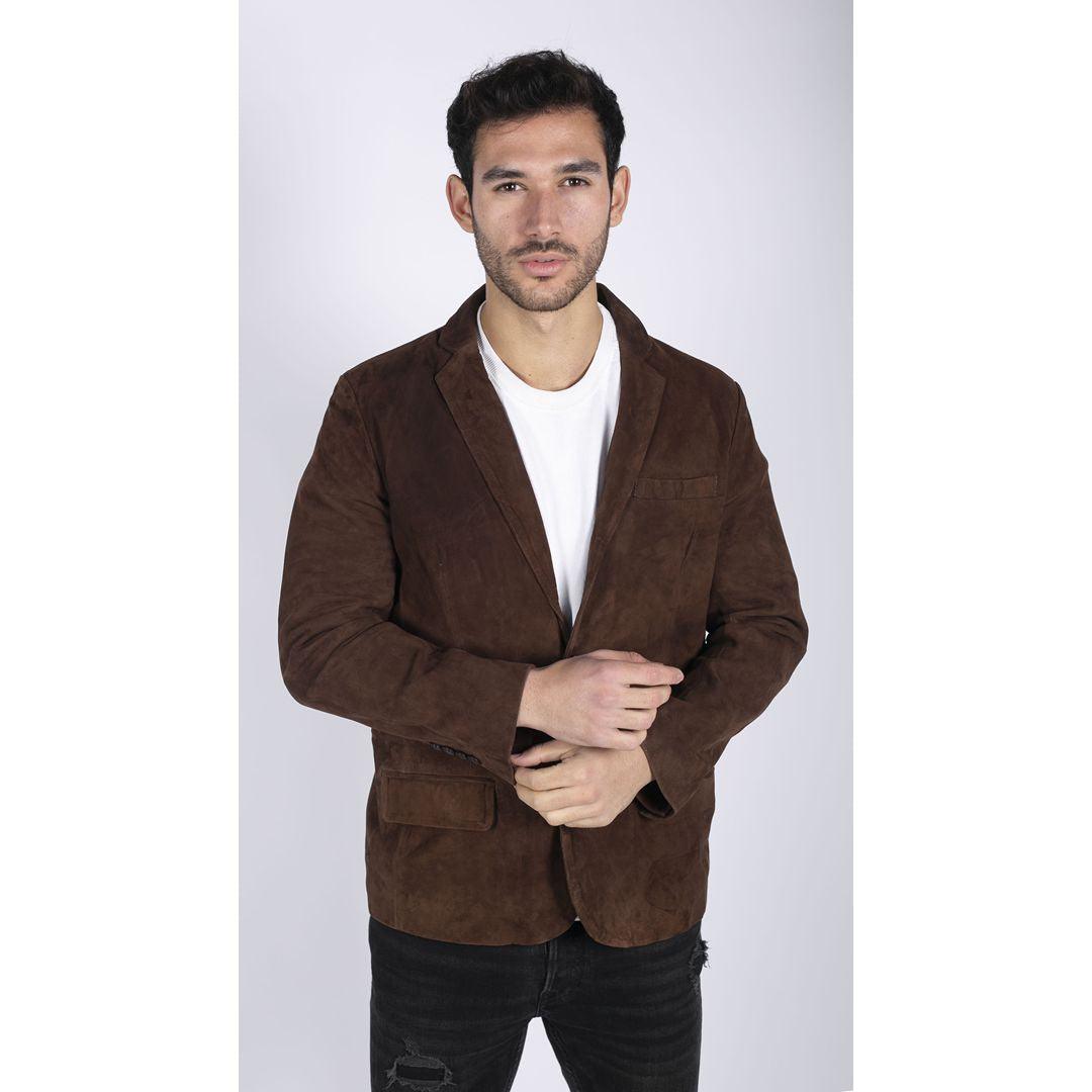 Men’s Genuine Suede Blazer